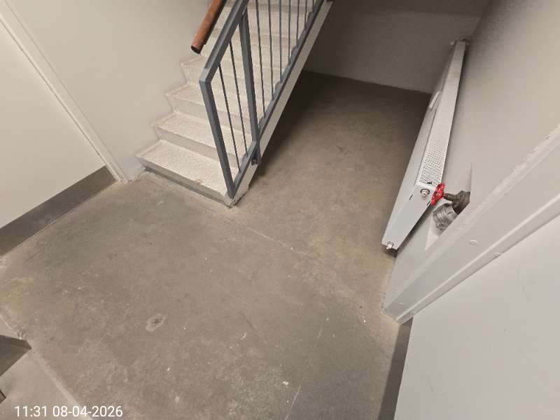 Basement landing inspection photo